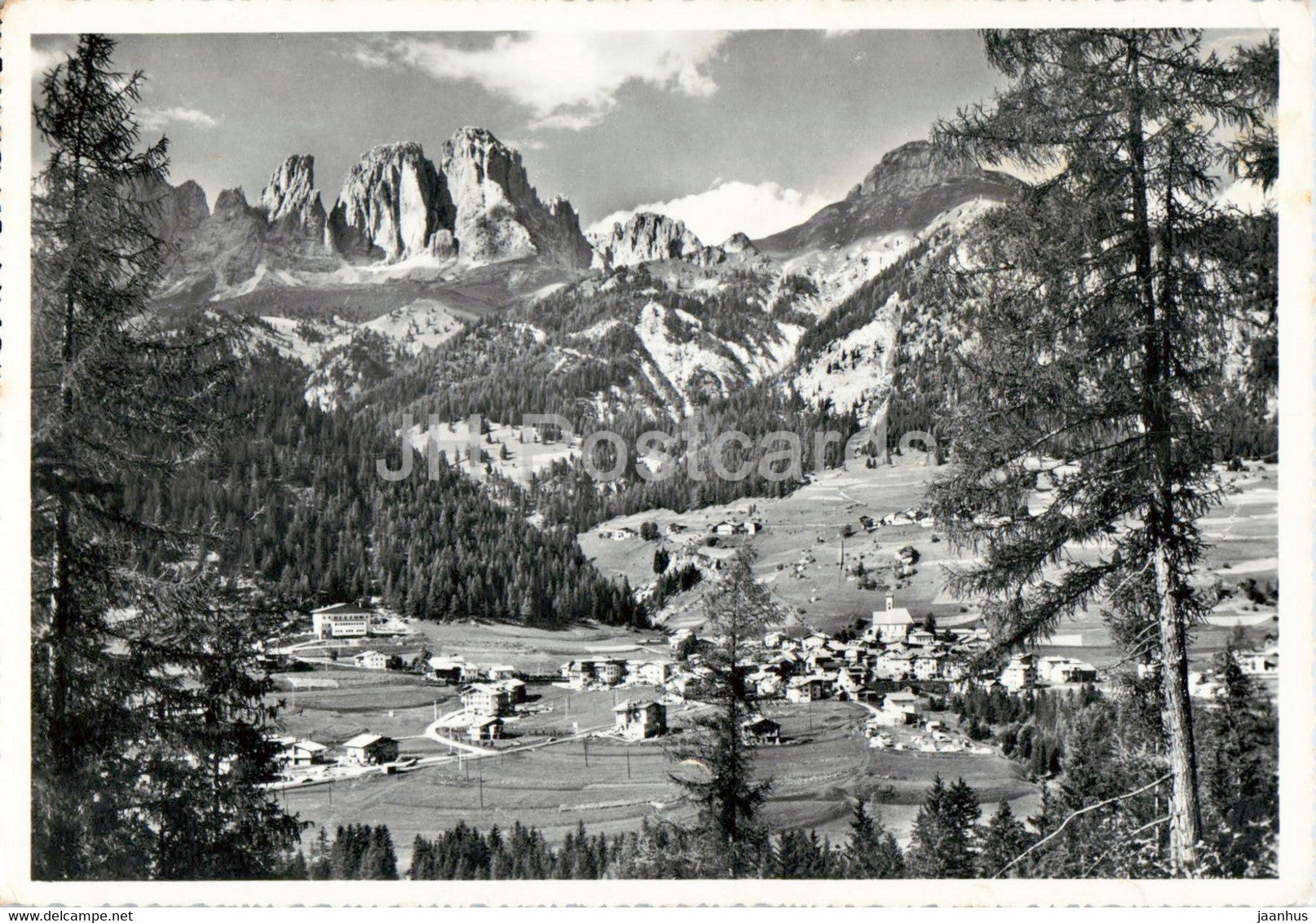 Campitello - Sassolungo - Col Rodella  - 1967 - Italy - used - JH Postcards