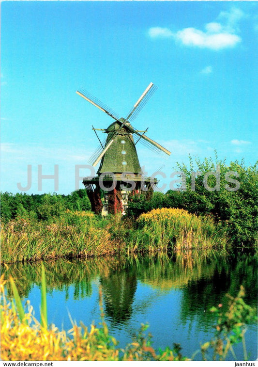Gifhorn Muhlenmuseum - windmill - Germany - unused - JH Postcards