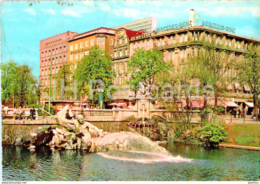 Dusseldorf - Triton am Corneliusplatz - 1965 - Germany - used