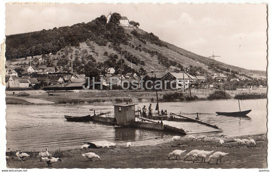 Gross Heubach am Main mit Kloster Engelberg - old postcard - Germany - used - JH Postcards