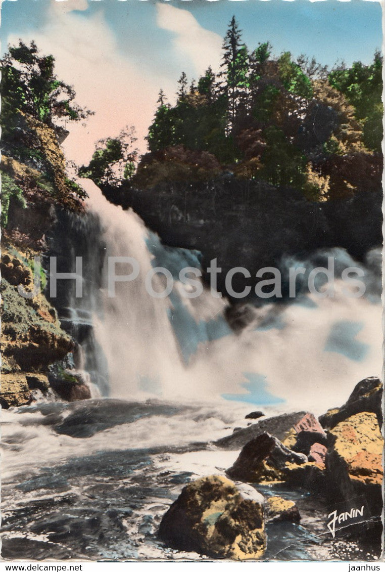Frontiere Franco Suisse - Villers Le Lac - Le Saut du Doubs - 88 - France - unused - JH Postcards