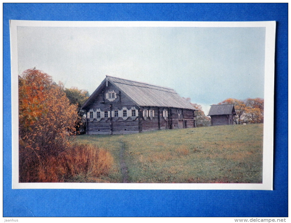 House of Sergeyev - Kizhi - 1969 - Russia USSR - unused - JH Postcards