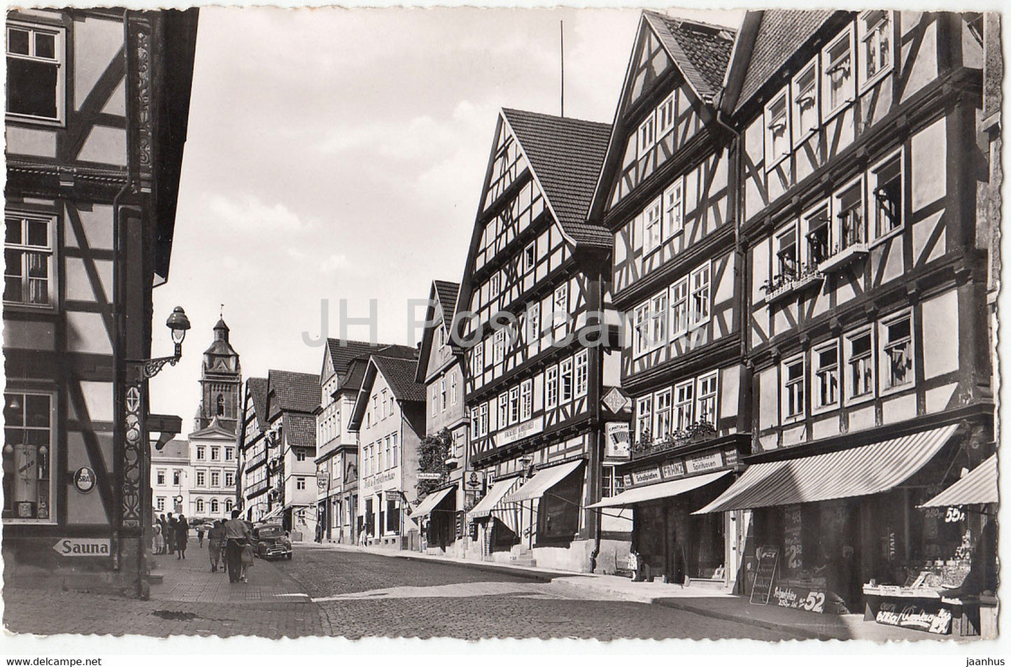 Bad Wildungen - Brunnenstrasse - Germany - unused - JH Postcards