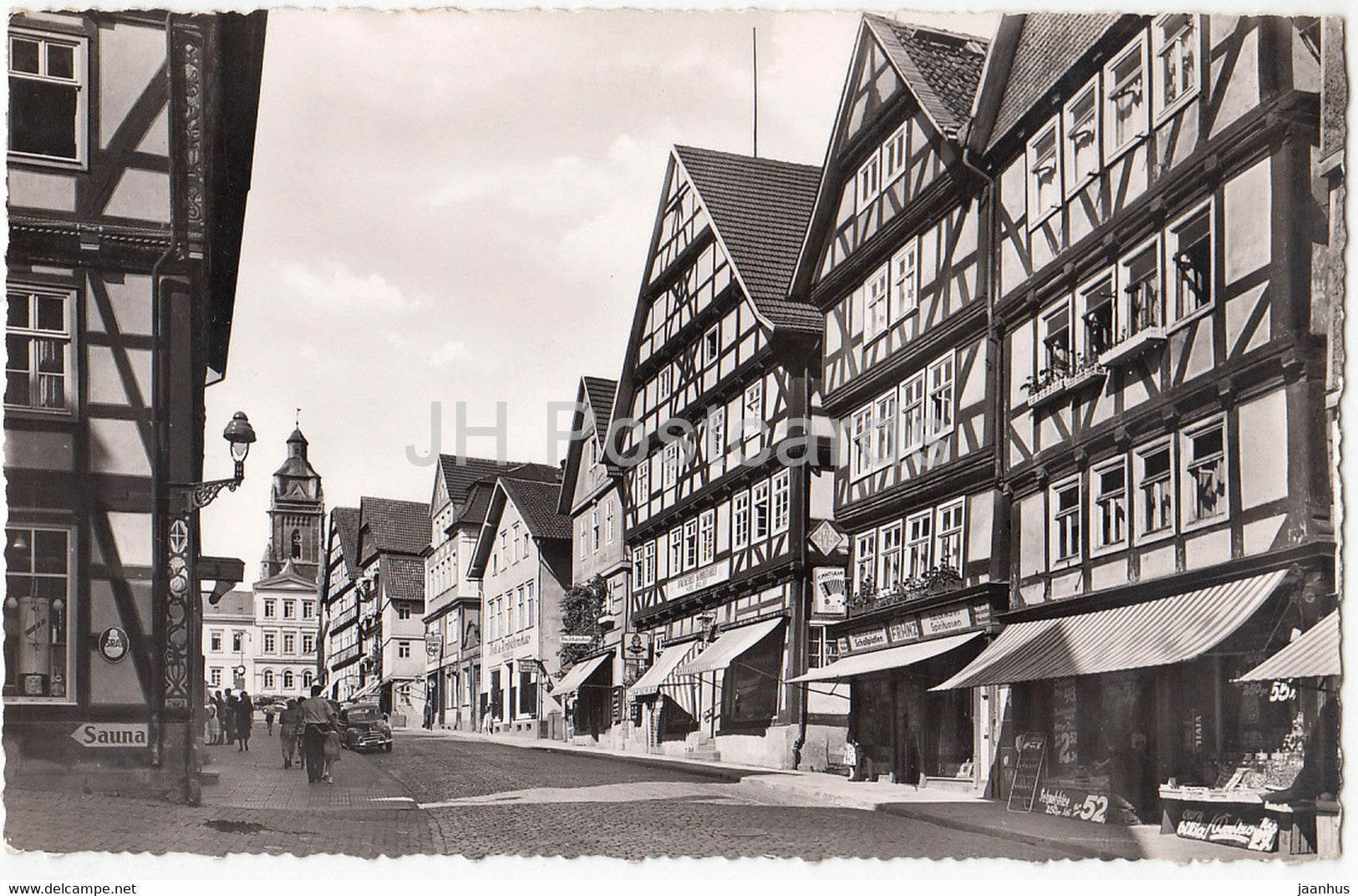 Bad Wildungen - Brunnenstrasse - Germany - unused - JH Postcards