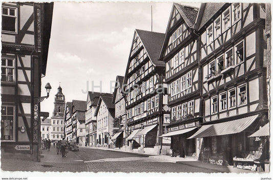 Bad Wildungen - Brunnenstrasse - Germany - unused - JH Postcards
