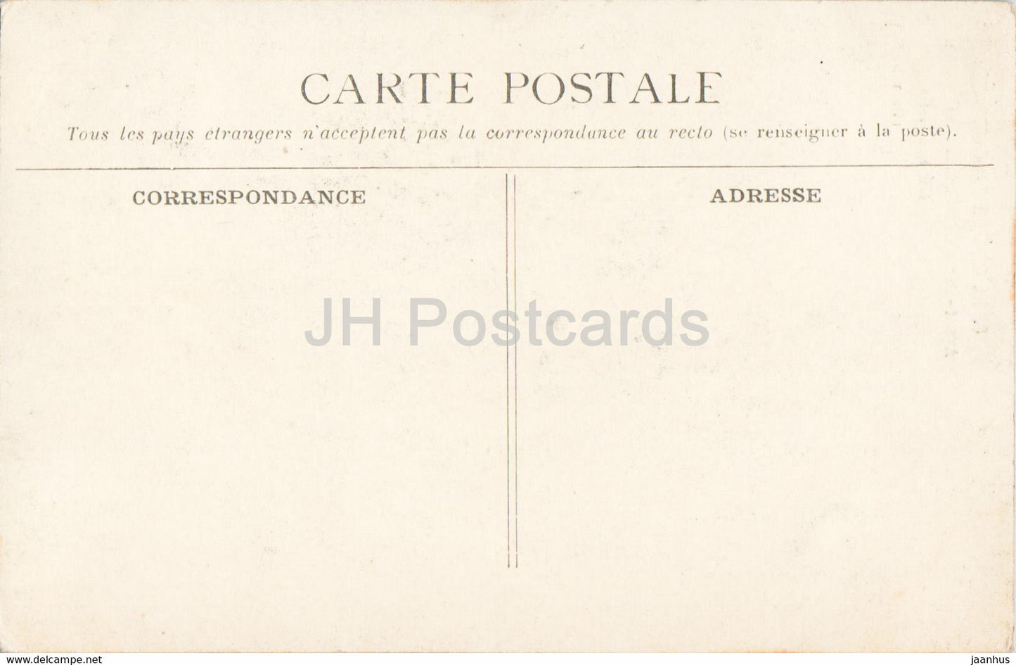 La Cite de Carcassonne - Avant Porte et Defenses du Chateau - 8 - castle - old postcard - France - unused