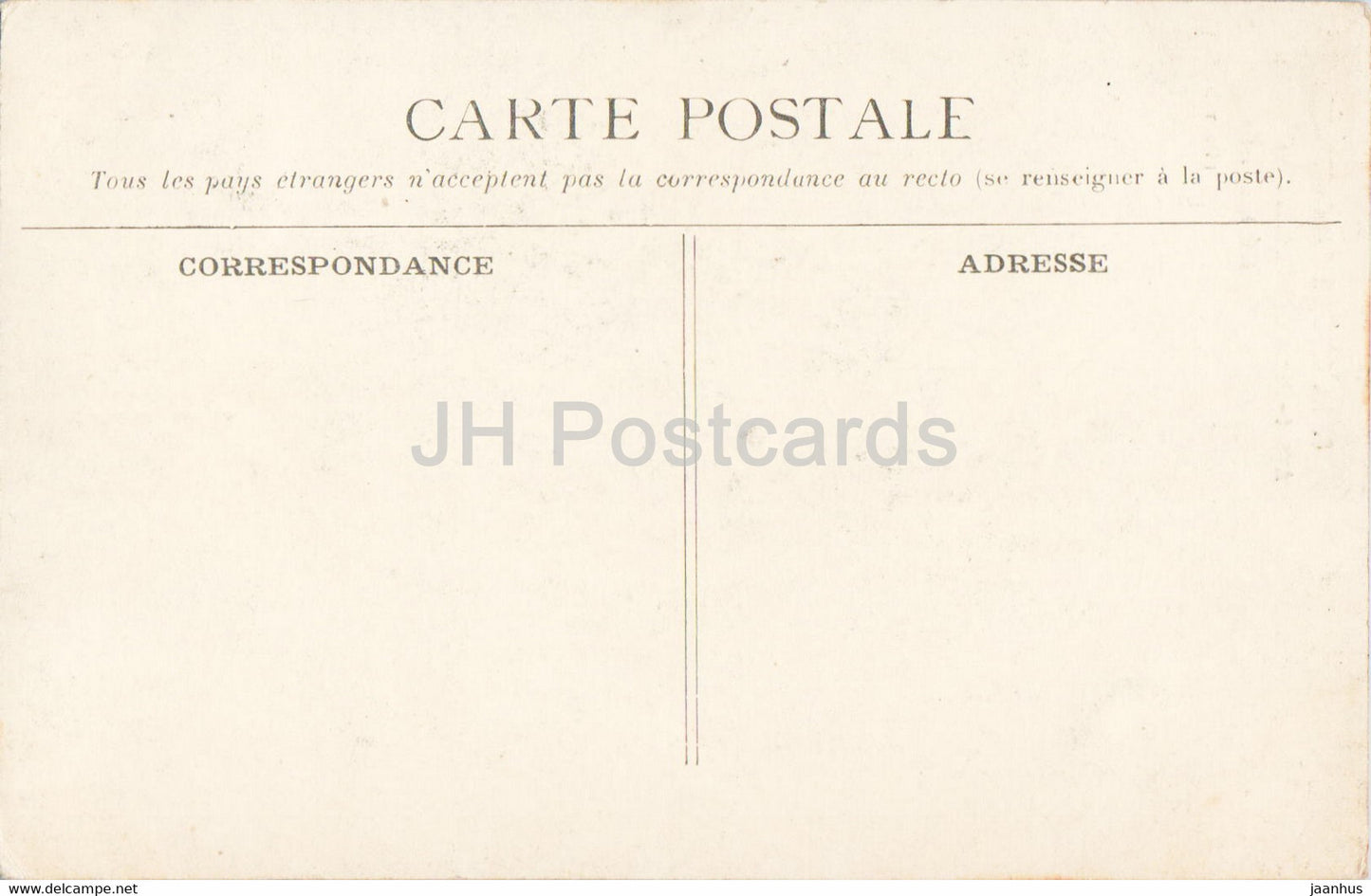 La Cite de Carcassonne - Avant Porte et Defenses du Chateau - 8 - castle - old postcard - France - unused