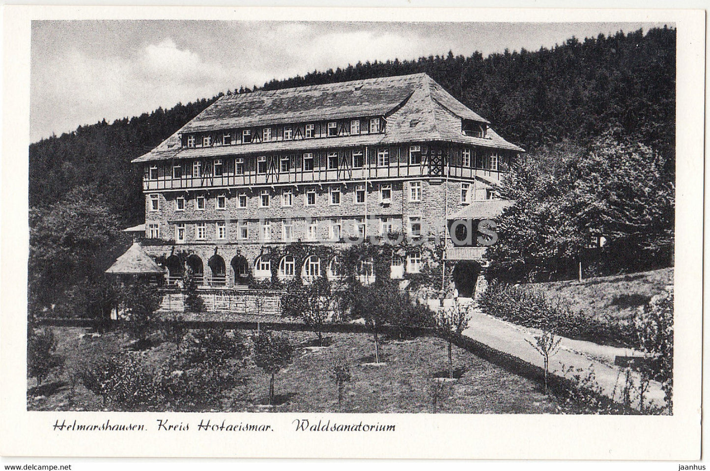 Helmarshausen - Kreis Hofaeismar - Waldsanatorium - sanatorium - Germany - unused - JH Postcards