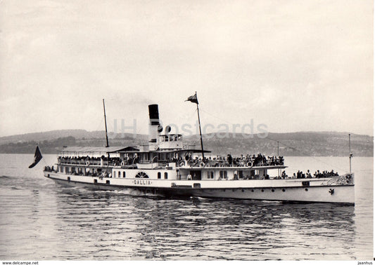 Vierwaldstattersee - Stadt Luzern - passenger ship - steamer - Switzerland - unused - JH Postcards