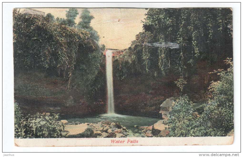 Water Falls - unidentified place - JH Postcards