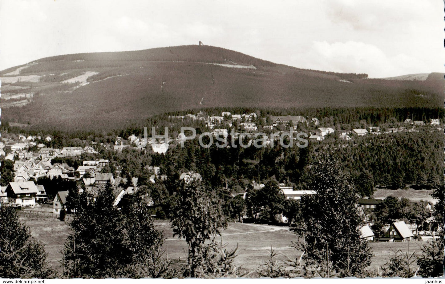 Braunlage - Blick auf Braunlage und Wurmberg - 1961 - Germany - used - JH Postcards