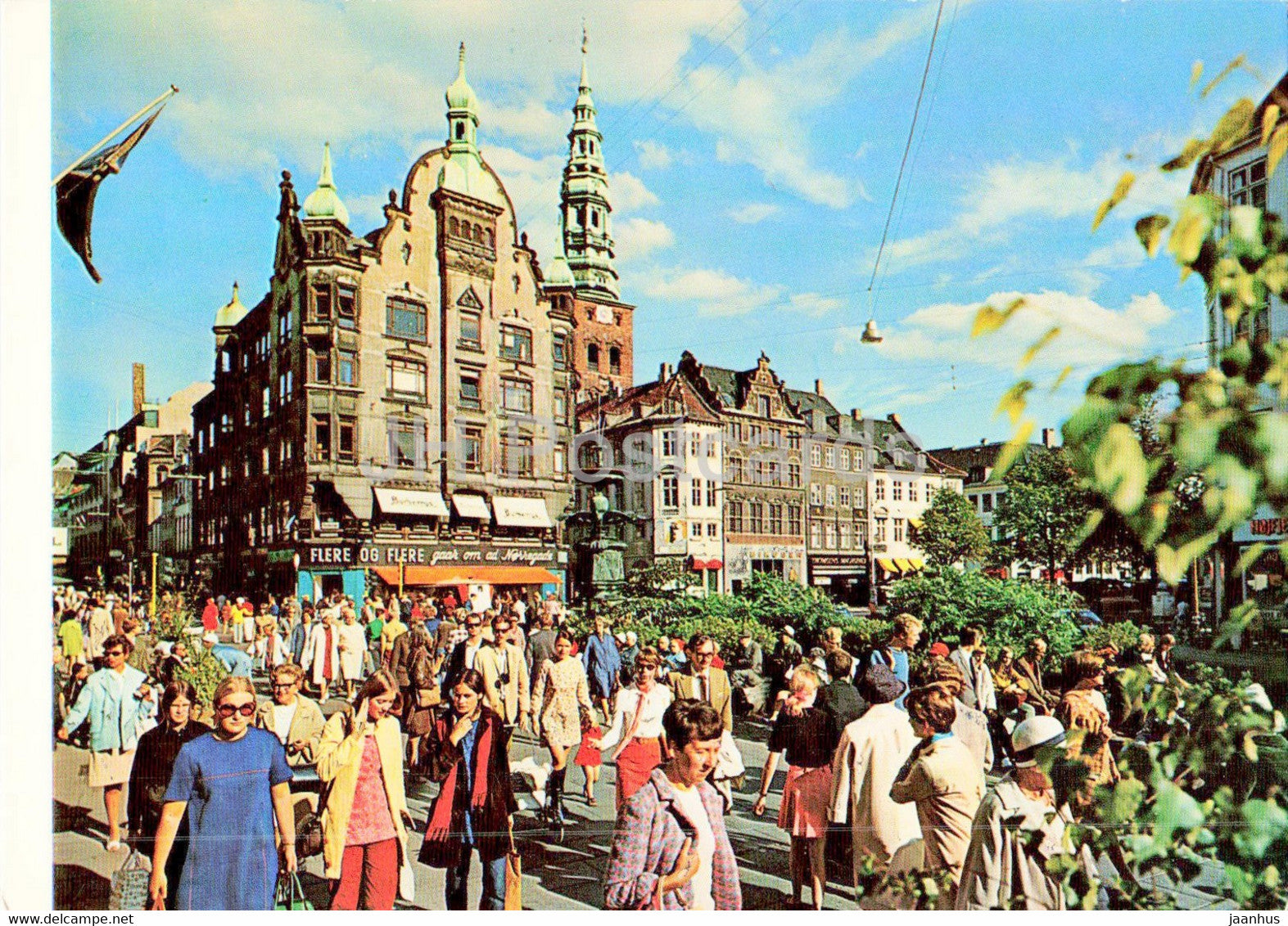Copenhagen - Amagertorv - 65 - Denmark - unused - JH Postcards
