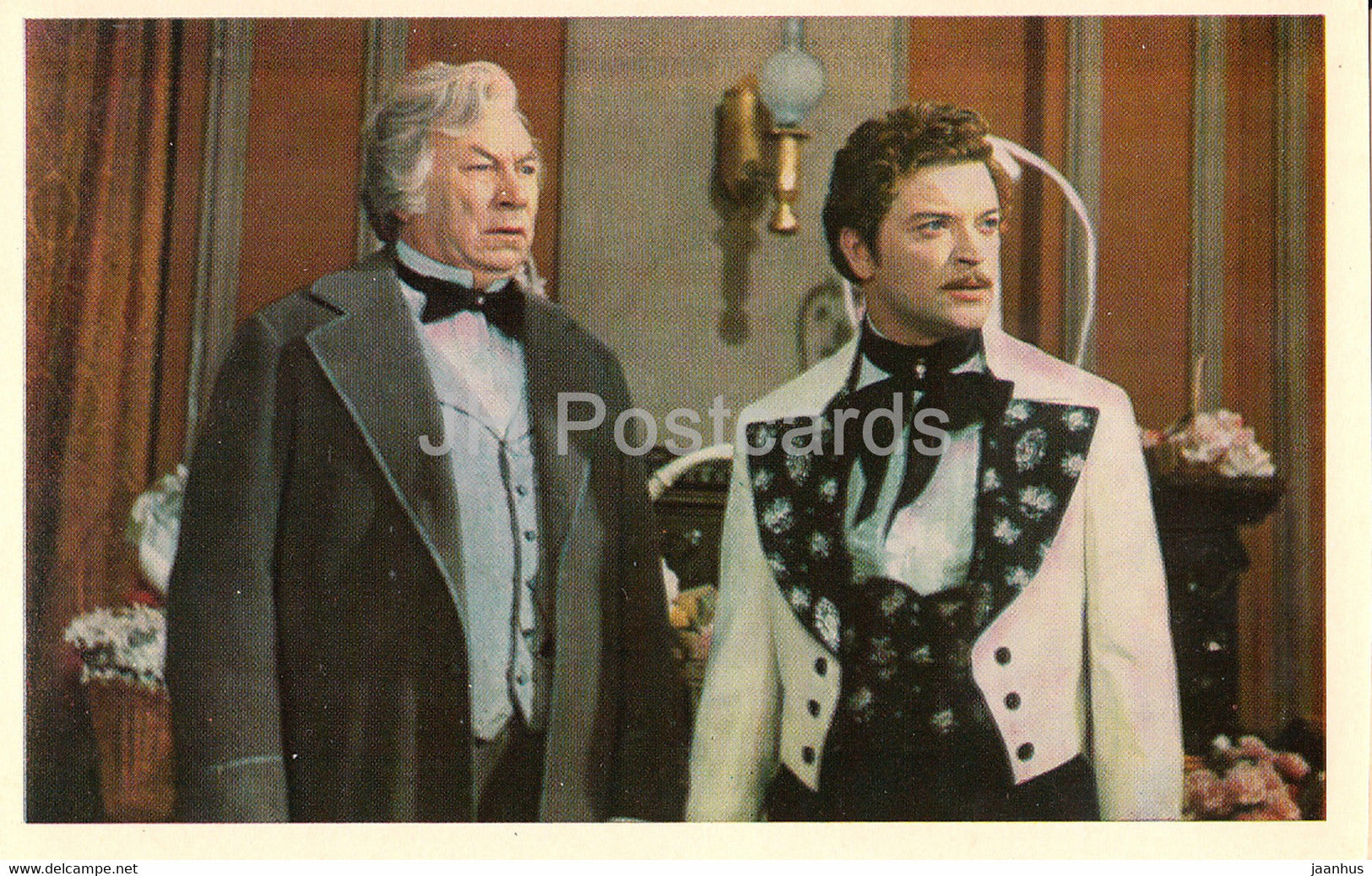 Farewell to St. Petersburg - actor G. Yakovlev and V. Merkuryev - Movie - Film - soviet - 1972 - Russia USSR - unused - JH Postcards