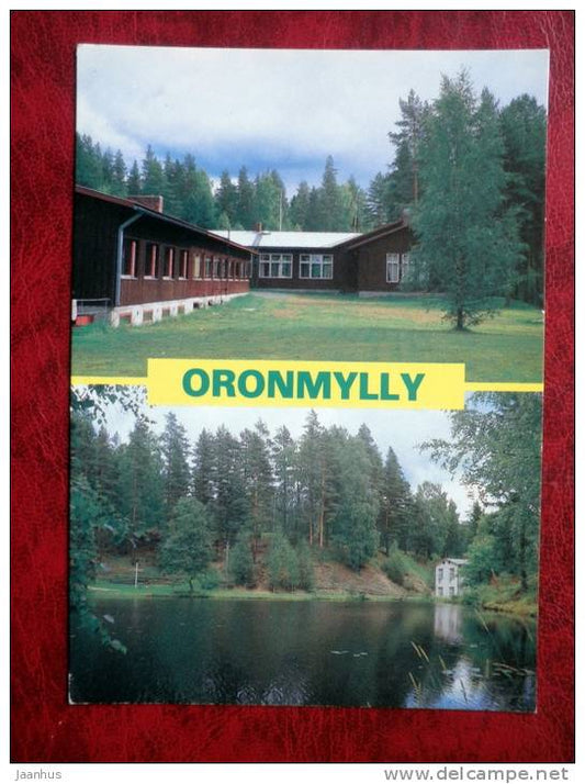 Oronmylly  - Särkisalmi - Activity Center -  Finland - unused - JH Postcards