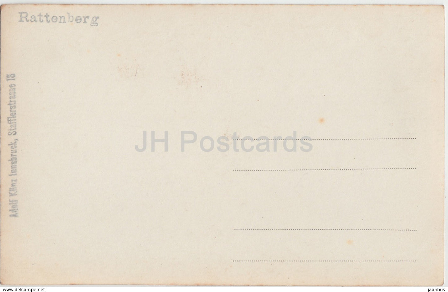 Rattenberg - alte Postkarte - Österreich - unbenutzt