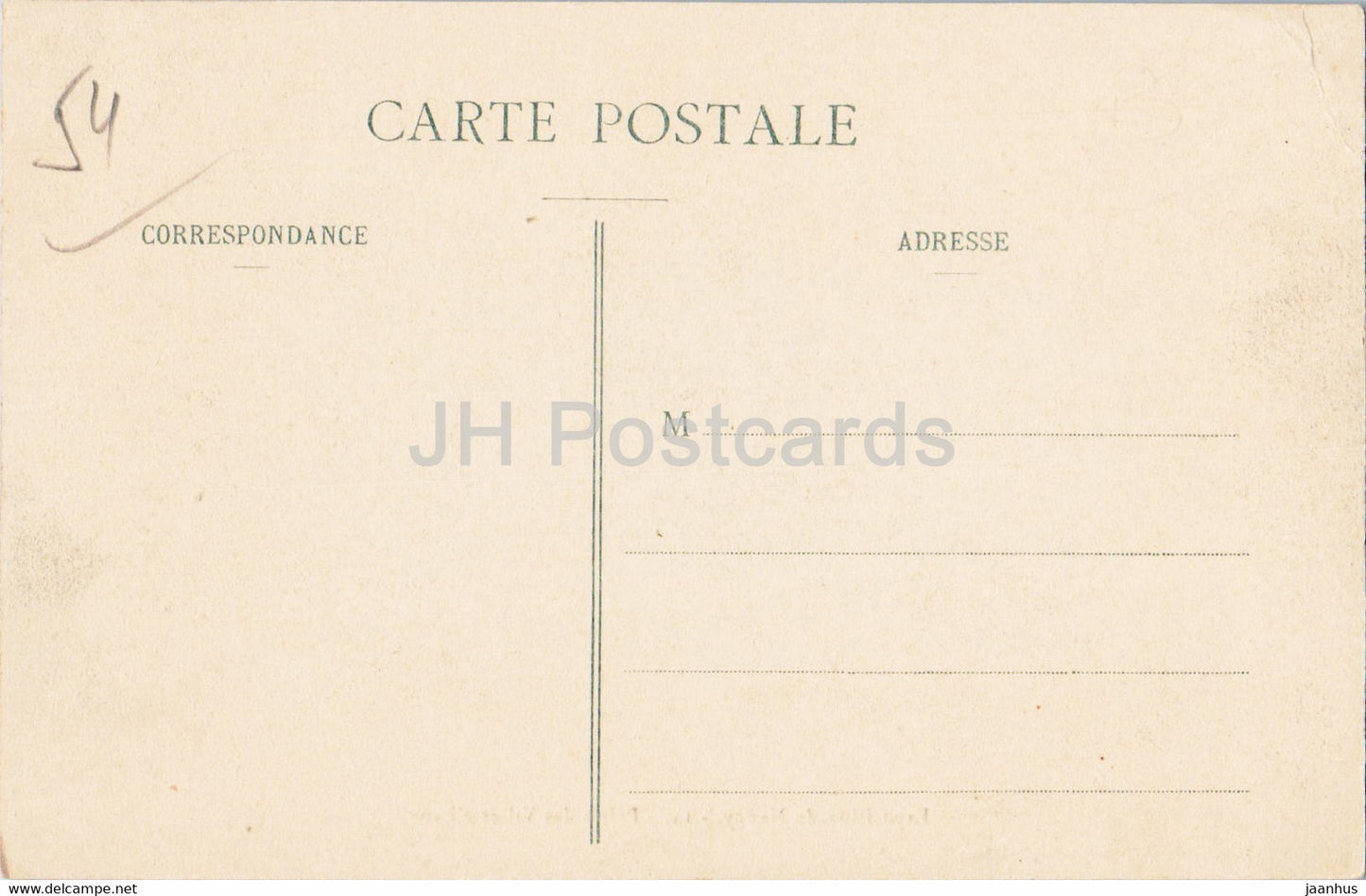 Exposition de Nancy - Palais de Villes d'Eaux - 14 - carte postale ancienne - France - inutilisée