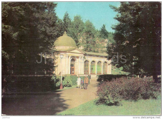 Marianske Lazne - Wood Spring - Czechoslovakia - Czech - unused - JH Postcards