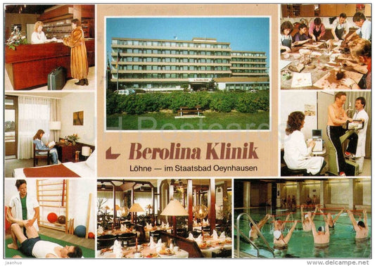 Berolina Klinik Bad Oeynhausen - Löhne - hospital - Germany - 1994 gelaufen - JH Postcards
