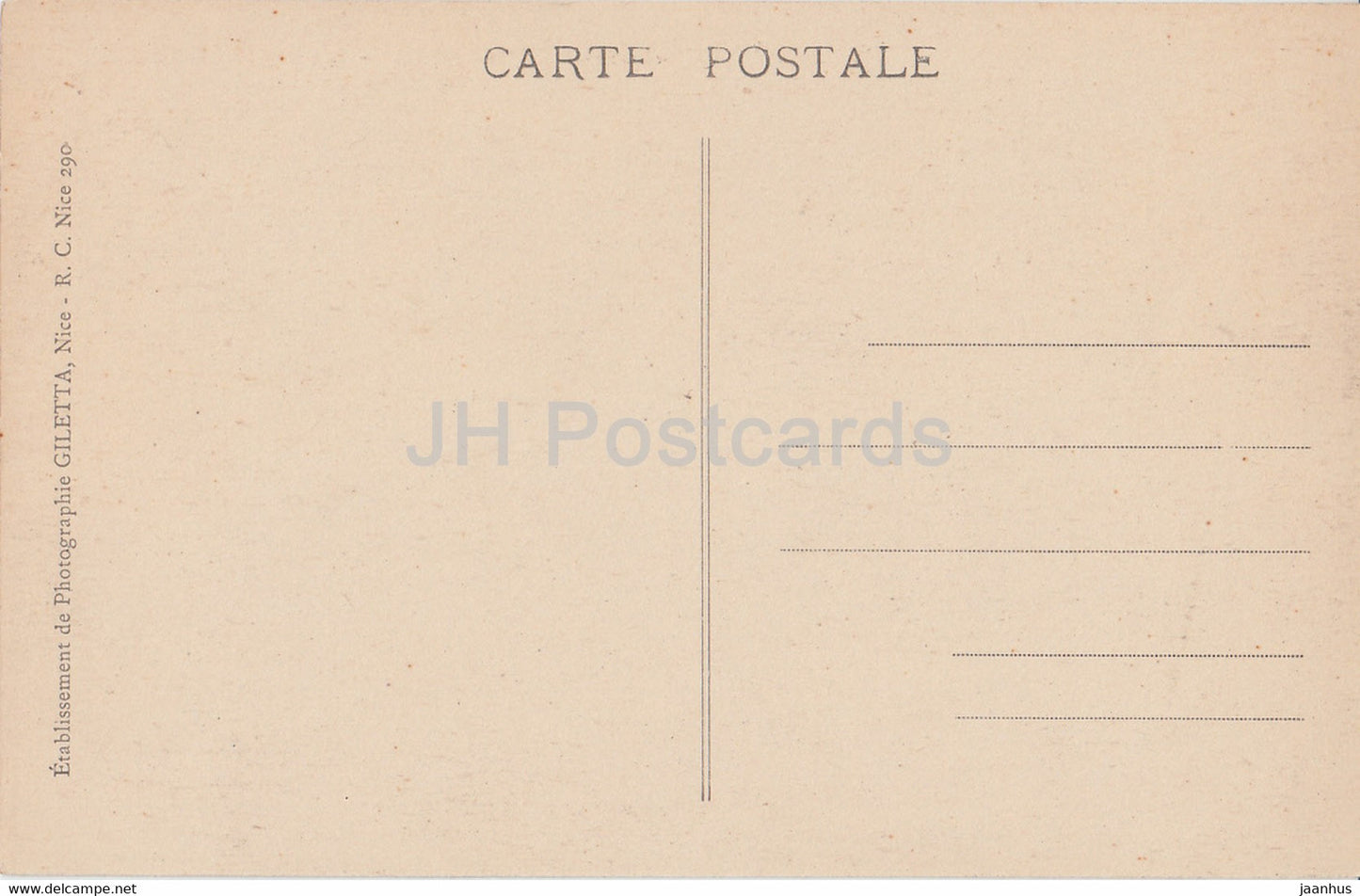 Tourrettes sur Loup - Vue Generale - alte Postkarte - Frankreich - unbenutzt