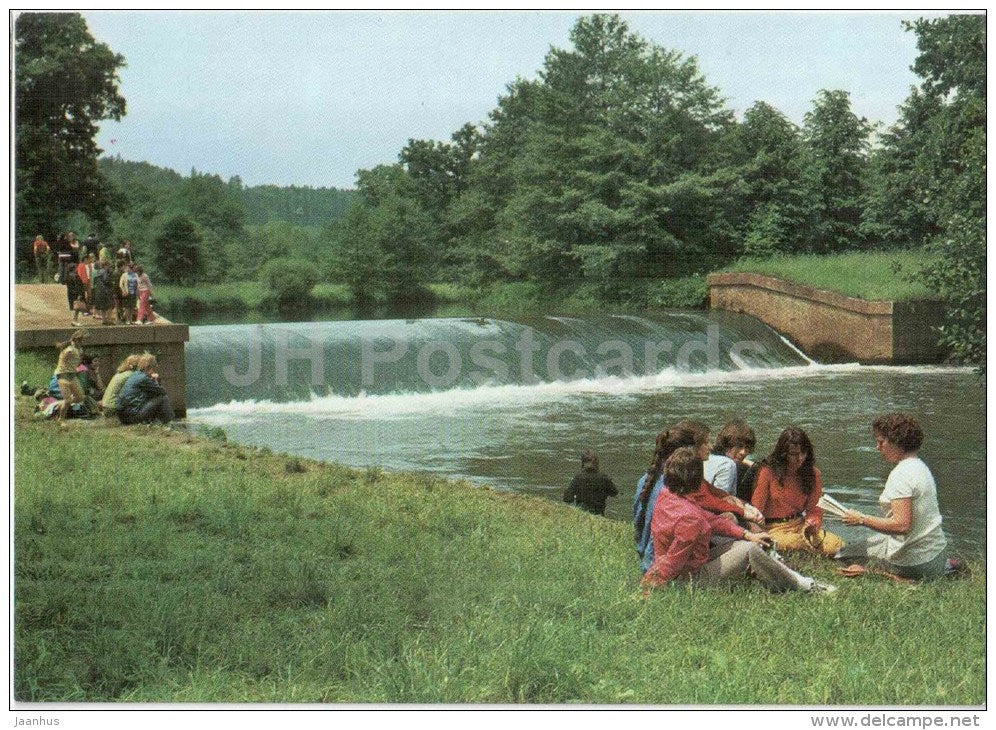 Ratiborice - Grandmother valley - rafting ViktorÄin - Czechoslovakia - Czech - used - JH Postcards