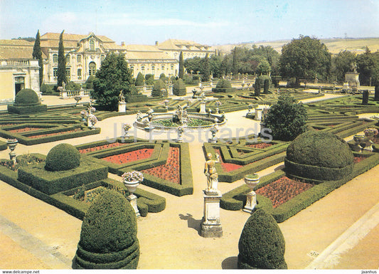 Lisbon - Lisboa - Palacio Nacional de Queluz - Jardins - National Palace - Garden - 1989 - Portugal - used - JH Postcards