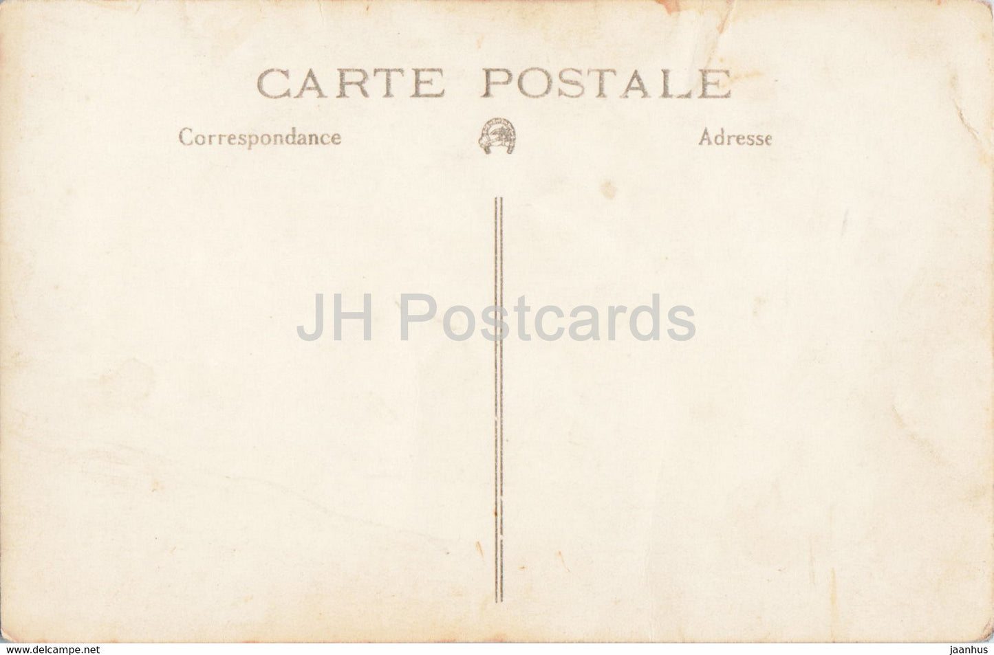 Frau und Kind - alte Postkarte - Frankreich - gebraucht