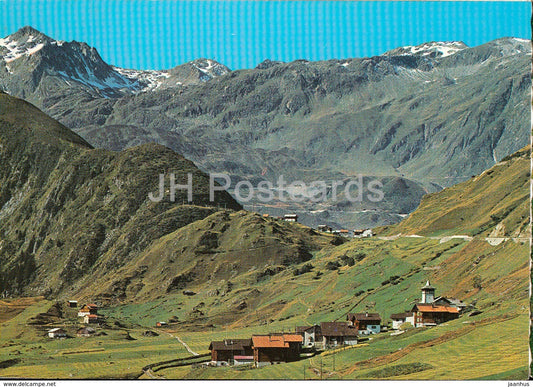 Selva und Tschamut gegen den Oberalppass - Piz Badus - 4736 - Switzerland - unused - JH Postcards
