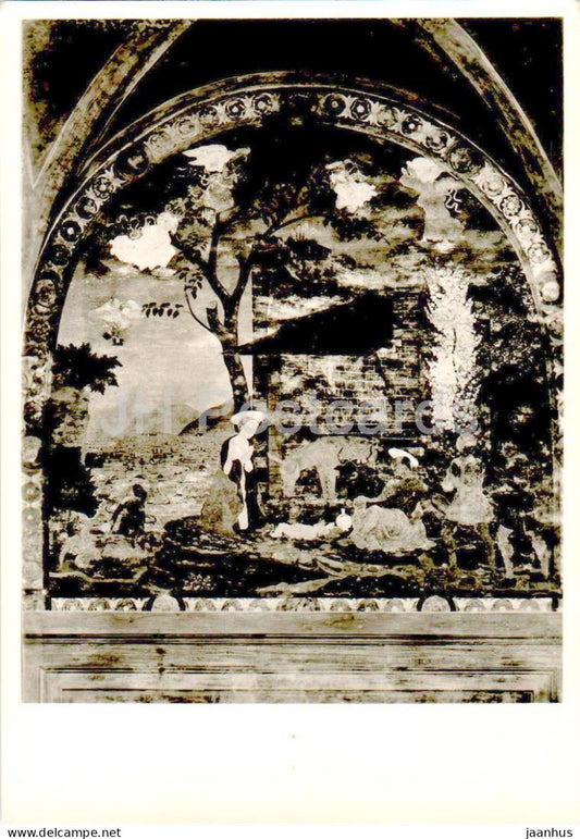Firenze - Florence - Chiesa della S S Annunziata - L'Adorazione dei Pastori by A. Baldovinetti - 3821 - Italy - unused - JH Postcards