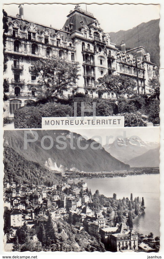 Montreux-Territet - Switzerland - 1965 - used - JH Postcards