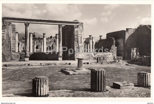 Napoli Pompei - Pompeii - Naples - 671 - ancient - old postcard - Italy - unused - JH Postcards