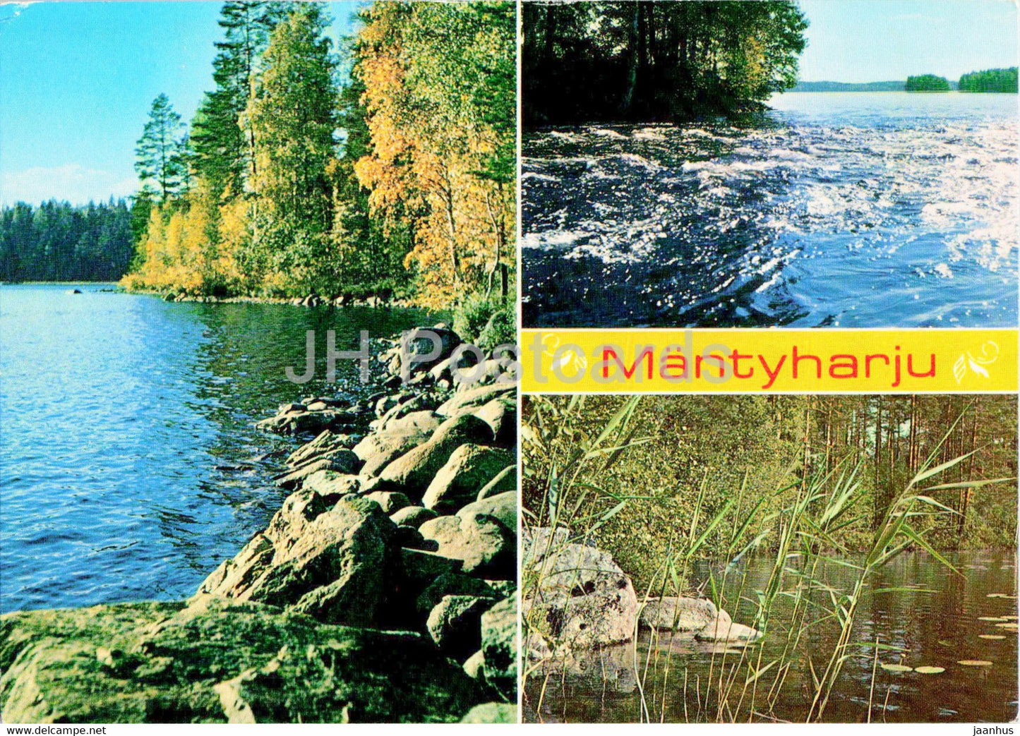 Mantyharju - 1980 - Finland - used - JH Postcards