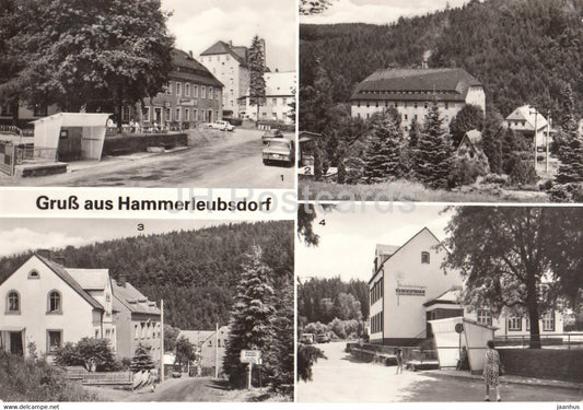 Leubsdorf - Gruss aus Hammerleubsdorf - Waldesruh - Waldfrieden - Kinderferienlager - 1987 - Germany DDR - used - JH Postcards