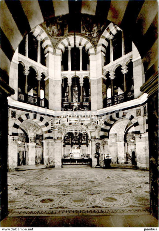 Aachen - Der Dom zu Aachen - Durchblick durch das karol Oktogon - cathedral - AM 8 - Germany - unused - JH Postcards