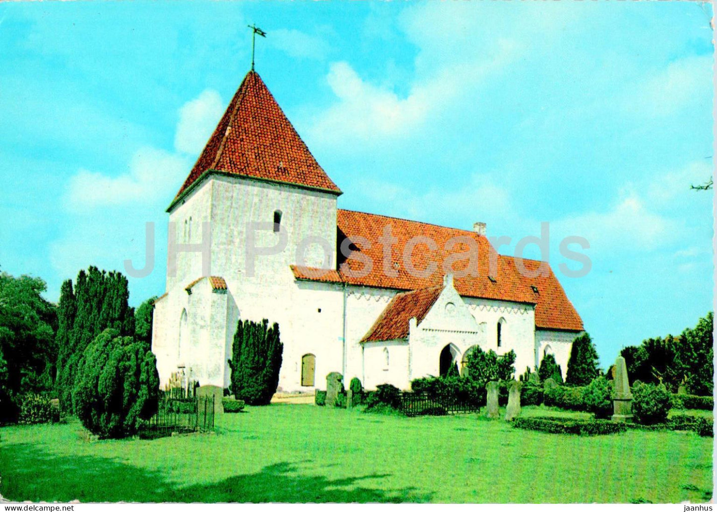 Fejo Kirke - church - 67/13 - 1978 - Denmark - used - JH Postcards