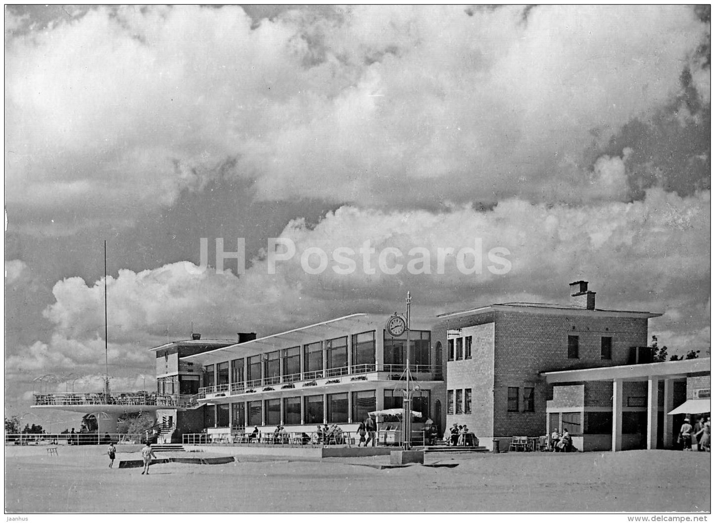 cafe restaurant Rannahoone - Pärnu - 1964 - Estonia USSR - unused - JH Postcards