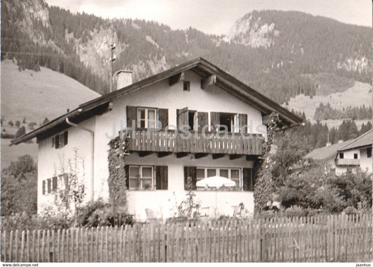 Haus Rita - Hindelang - Germany - unused - JH Postcards