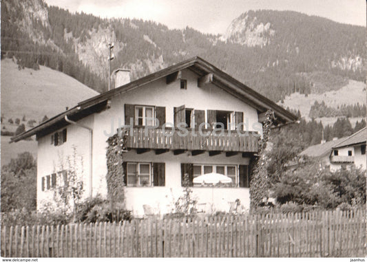 Haus Rita - Hindelang - Germany - unused - JH Postcards