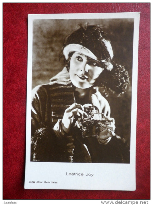 american movie actress - Leatrice Joy - cinema - 884/2 - old postcard - Germany - unused - JH Postcards