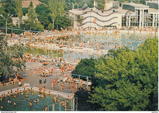 Hajduszoboszlo - town medicinal bath - 1981 - Hungary - used - JH Postcards