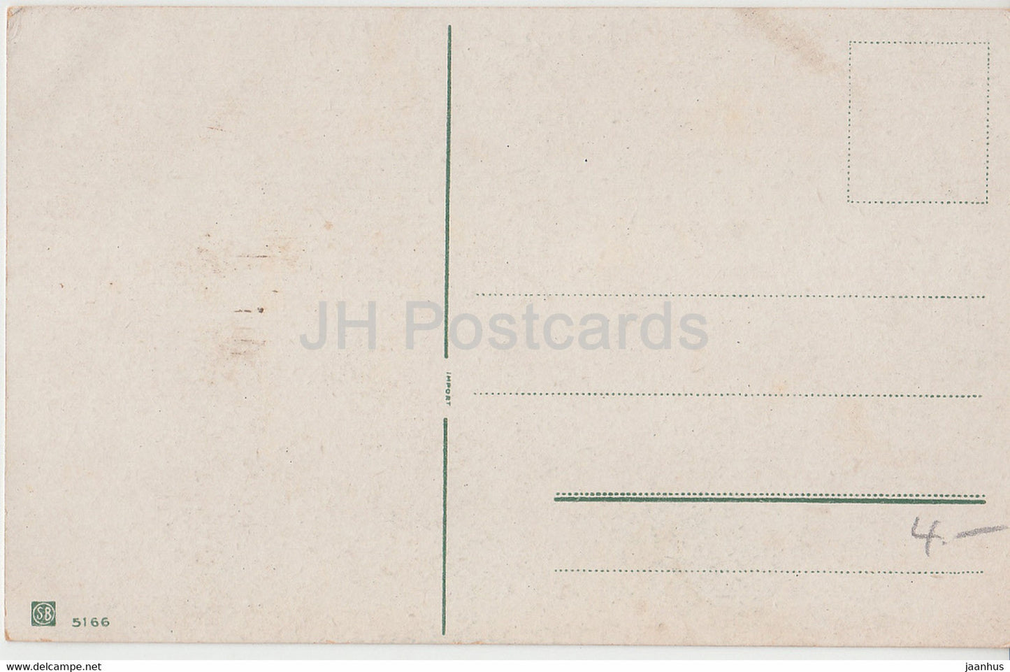 Carte de vœux de Noël - Herzlichen Weihnachtsgruss - cerf - fenêtre - SB 5166 - carte postale ancienne - Allemagne - inutilisée