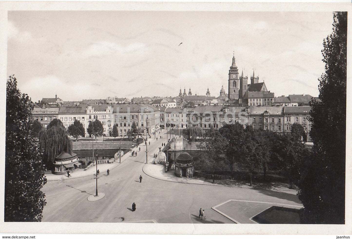 Hradec Kralove - Koniggratz - Altstadtel - Stare Mesto - 1944 - old postcard - Czech Republic - used - JH Postcards