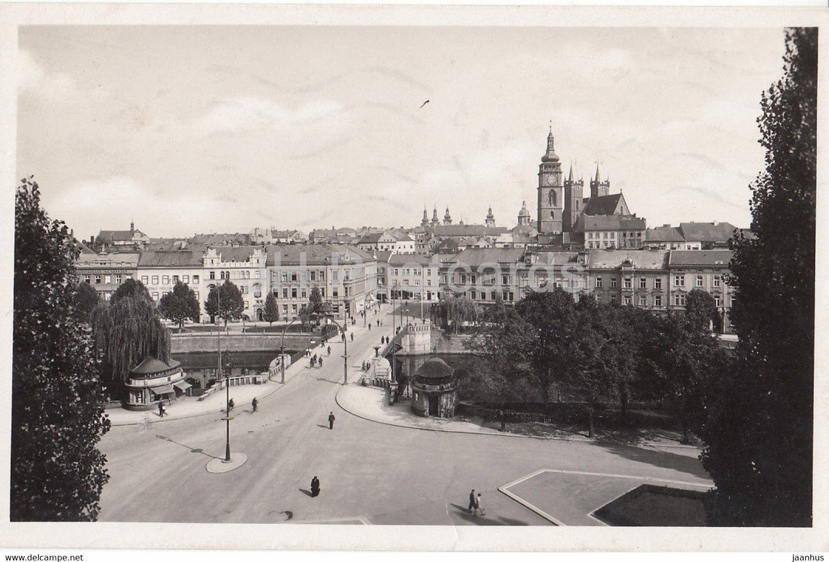 Hradec Kralove - Koniggratz - Altstadtel - Stare Mesto - 1944 - old postcard - Czech Republic - used - JH Postcards