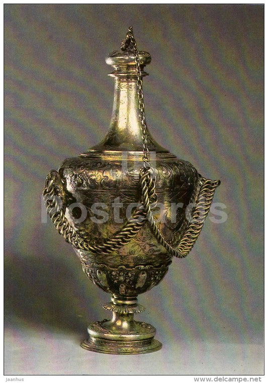 Bottle , London - Art - 1985 - Russia USSR - unused - JH Postcards