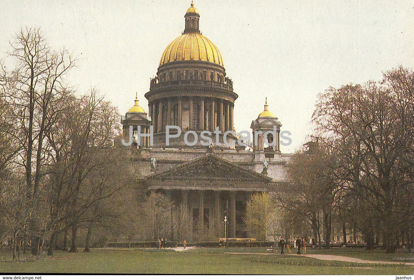 Leningrad - St Petersburg - St Isaac's Cathedral - 1992 - Russia USSR - unused - JH Postcards
