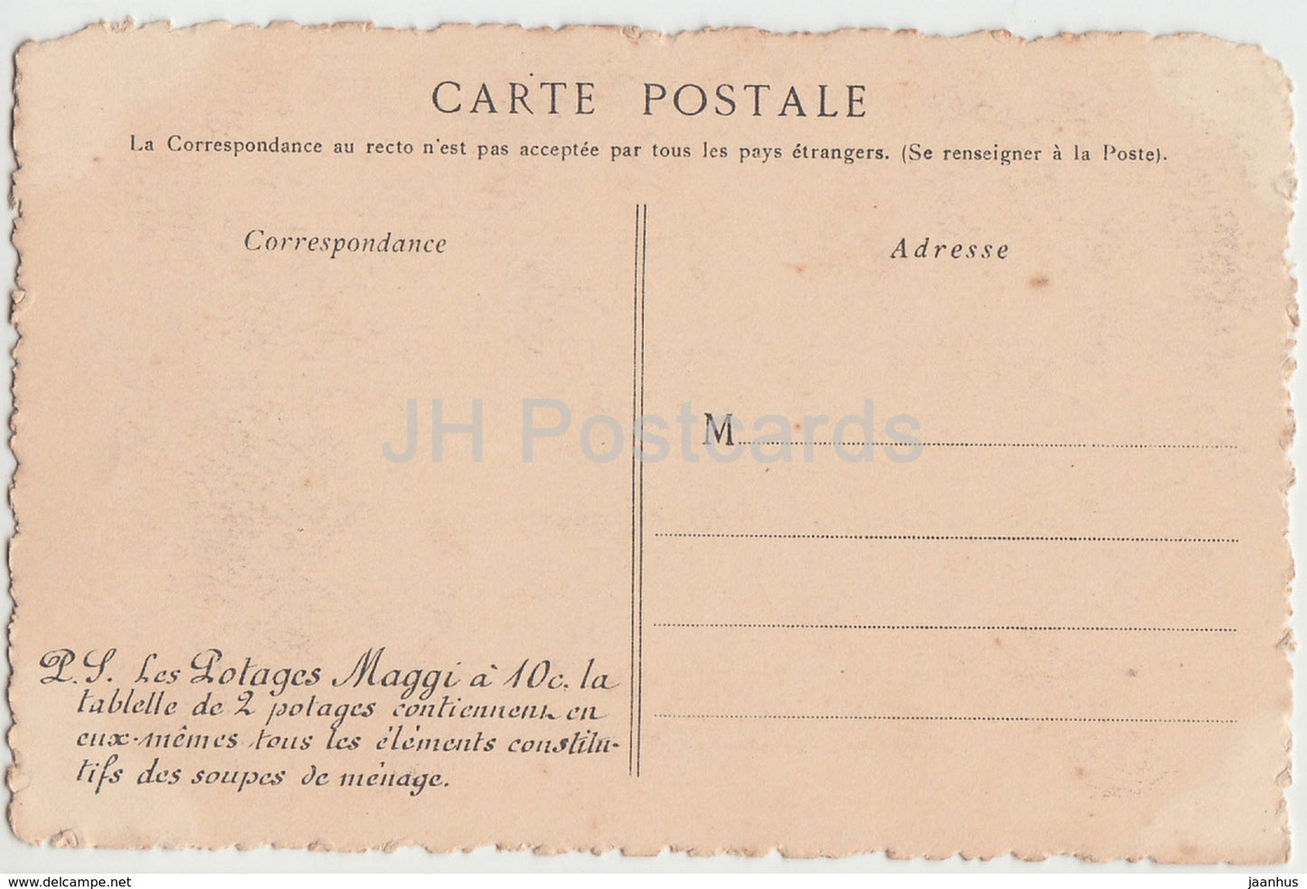 Vue du Chateau de Chaumont sur Loire - Loir et Cher - 29 - Schloss - alte Postkarte - Frankreich - unbenutzt