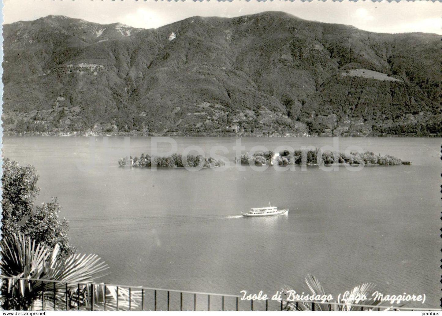 Isole di Brissago - Lago Maggiore - 3858 - Switzerland - unused - JH Postcards