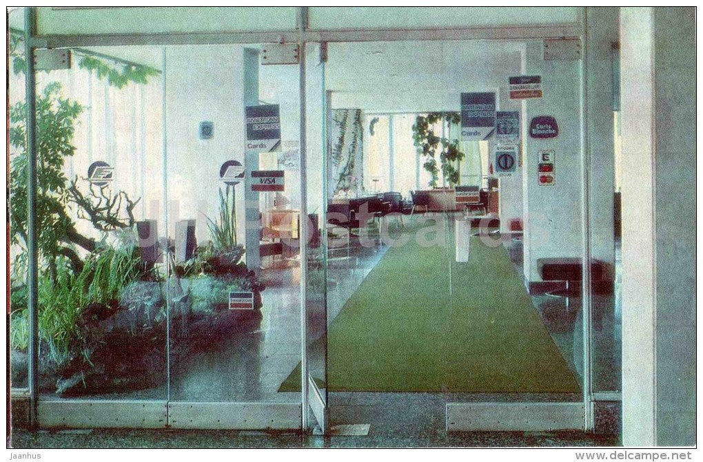 Service Bureau - The Zhemchuzhina Hotel - Sochi - 1979 - Russia USSR - unused - JH Postcards