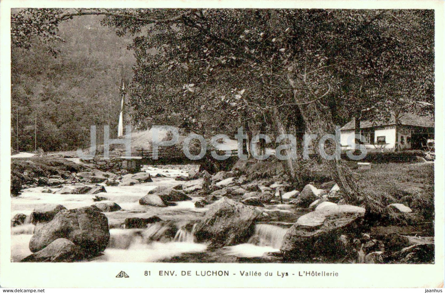 Env de Luchon - Vallee du Lys - L'Hotellerie - 81 - old postcard - France - unused - JH Postcards