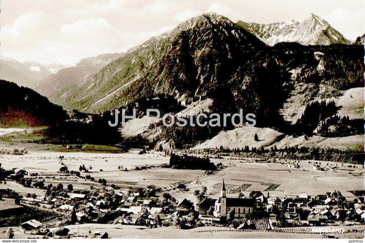 Hindelang 860 m - Bayer Allgau - 1962 - Germany - used - JH Postcards
