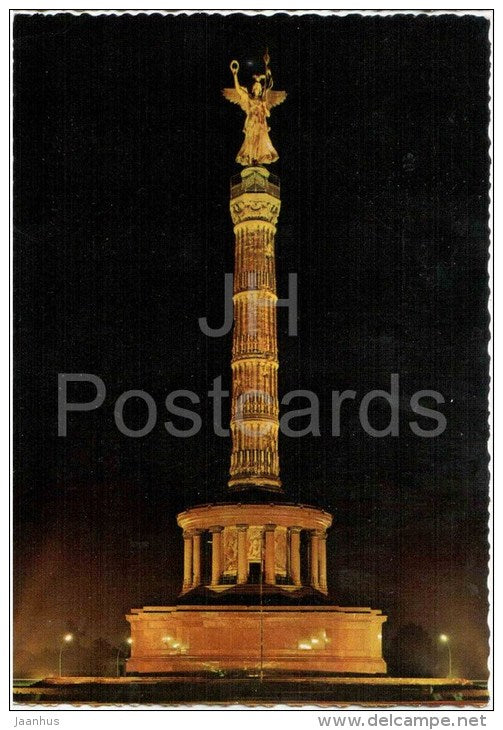 Berlin - Siegessäule - 921/16 - Germany - 1966 gelaufen - JH Postcards